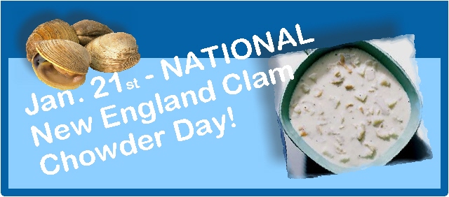 Clam Chowder Day